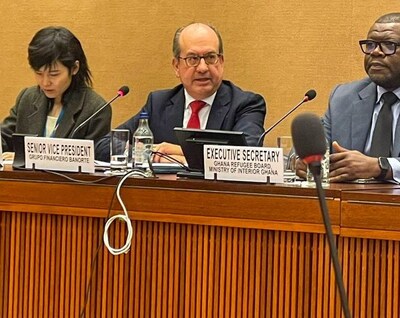 Banorte presents to the Executive Committee of UNHCR in Geneva, Switzerland, the efforts for the financial inclusion of refugees