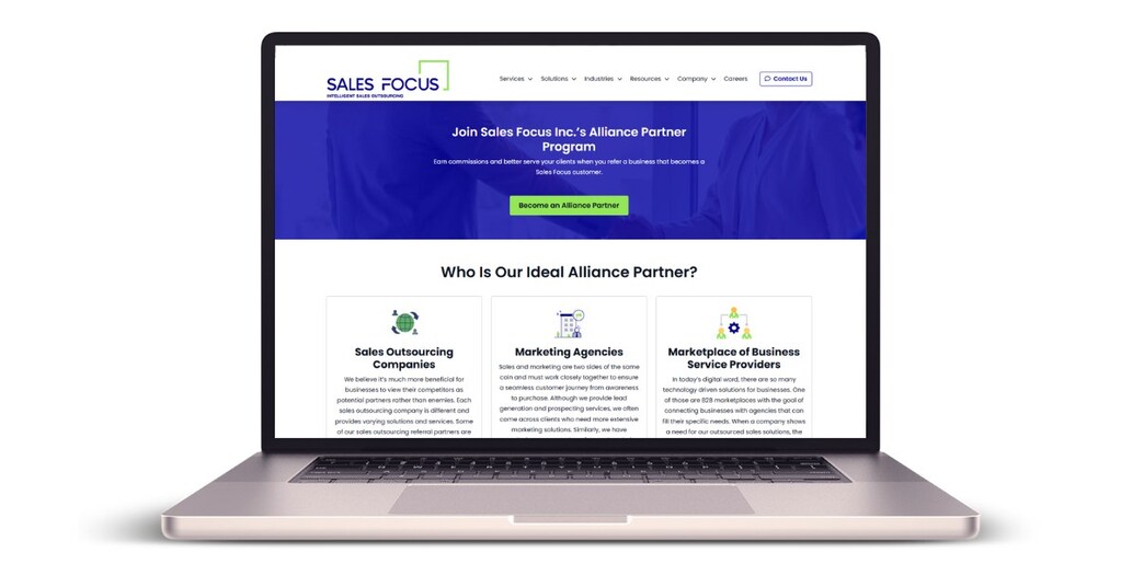 Sales Focus Inc. Launches Alliance Partner Program