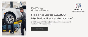 Carl Black Orlando promotes its Fall Tires &amp; More Event with My Buick Rewards