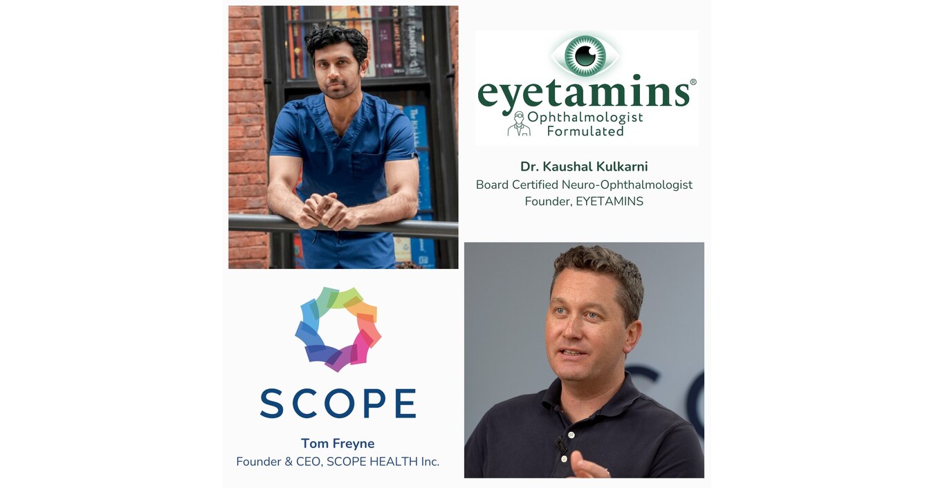 SCOPE Health Inc. acquires EYETAMINS supplements