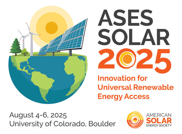 ASES invites all members of the renewable energy community to share their ongoing or recent work, highlighting how their innovations are driving or will drive the transformation to universal renewable energy access. Learn more and submit your extended abstract at ases.org/conference.