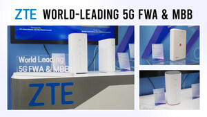 ZTE showcases the AI-powered 5G FWA&amp;MBB at Network X 2024, reinforcing its global leadership