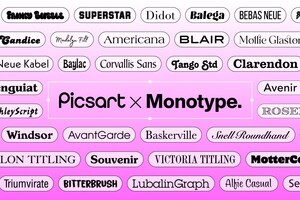 Picsart 與 Monotype 蒙納達成新合作：為全球超過 1.5 億創作者提供 2000 款精選字體