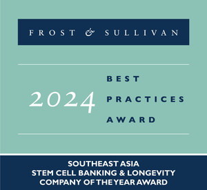 Medeze Group Awarded Frost & Sullivan's 2024 Southeast Asia Company of the Year for Delivering Highly Innovative Stem Cell and Longevity Solutions