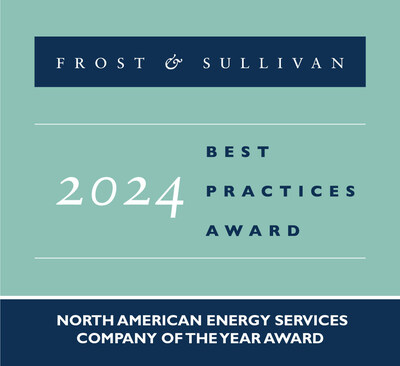 newswire.ca - Frost & Sullivan - Ameresco Earns Frost & Sullivan's 2024 Company of the Year Award for the Energy Services Industry