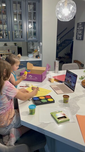 Groundbreaking Live At-Home 'Learning Through Art' Program for Kids Age 2-6 Unveiled