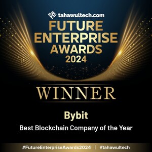 Bybit تحصل على جائزة "Best Blockchain Company of the Year" في حفل توزيع جوائز Future Enterprise Awards 2024