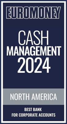 Scotiabank has been named North America’s Best Cash Management Bank for Corporate Accounts and North America’s Best Cash Management Bank for Foreign Exchange in the 2024 Euromoney Cash Management Survey. (CNW Group/Scotiabank)