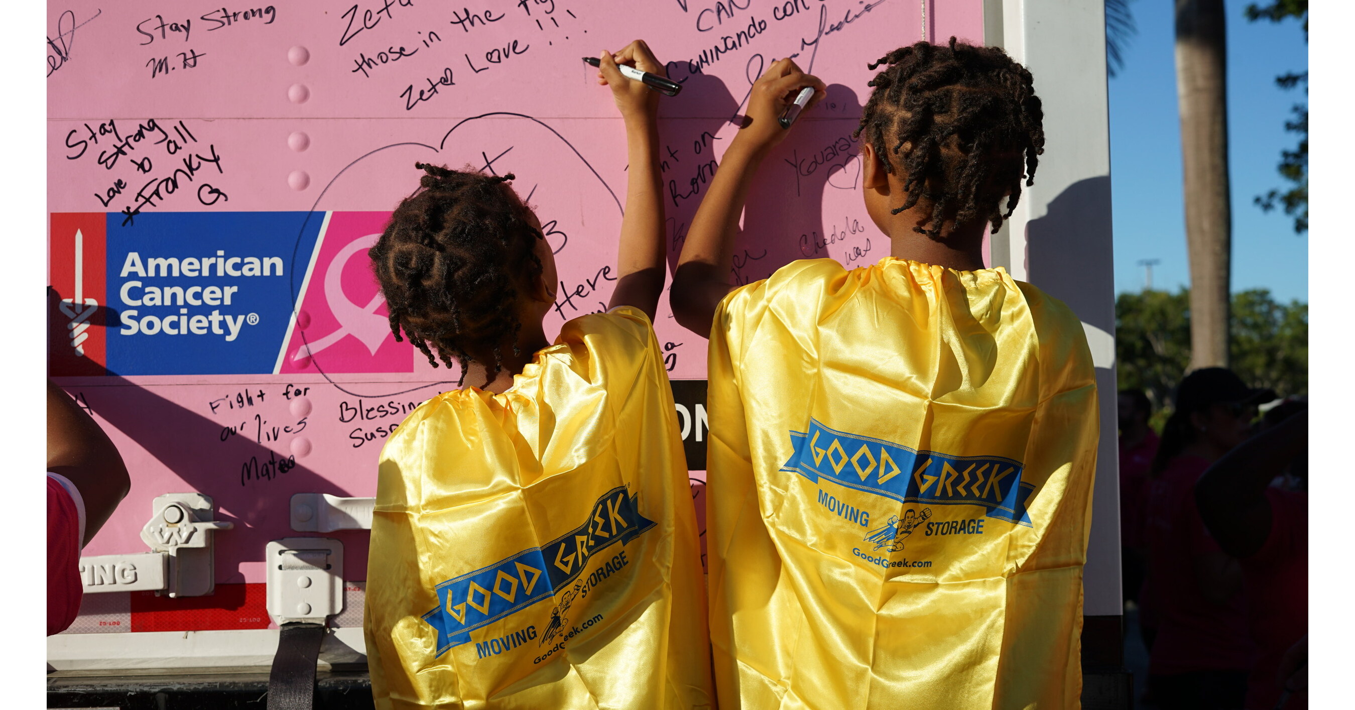 Good Greek Moving & Storage is a Beacon of Hope to Those Impacted by Cancer