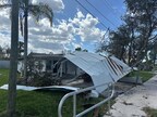 A Florida home is severely damaged from Hurricane Milton, where Hope Force is bringing crucial relief work.