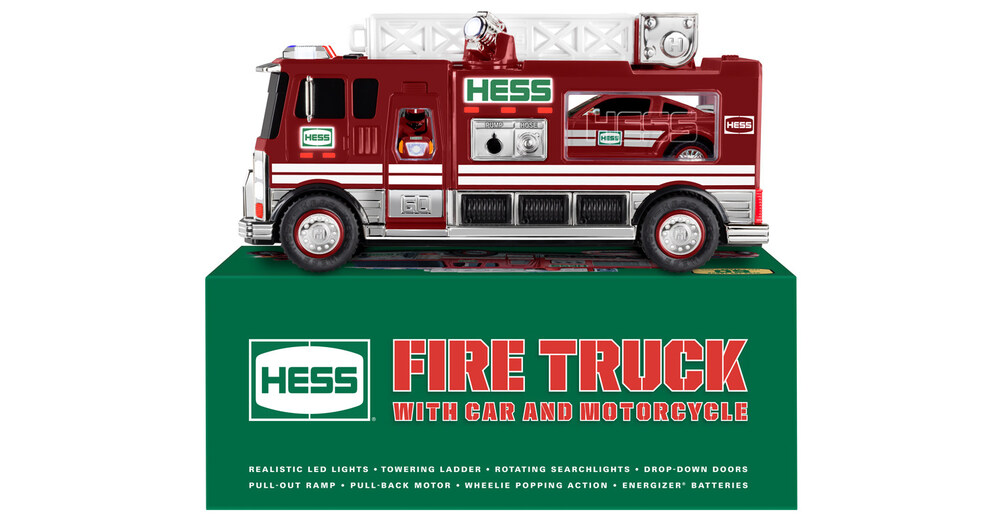 60th Anniversary Hess Fire Truck On Sale Now