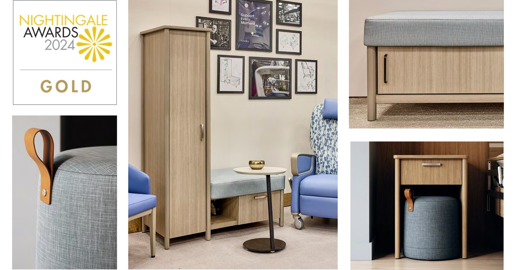 Kwalu Wins Nightingale Gold for the Ethan Collection at 2024 HCD Awards