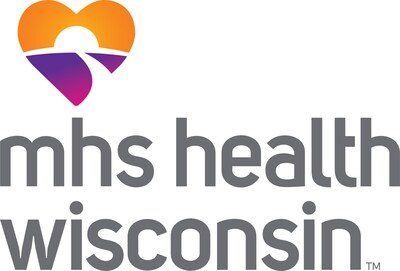 MHS Health Wisconsin color logo stacked