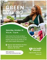 Green to Go, 10-19-2024, Event Flyer