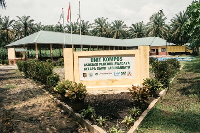 The Composting Unit Established Under the BIPOSC Project (PRNewsfoto/Musim Mas Holdings)