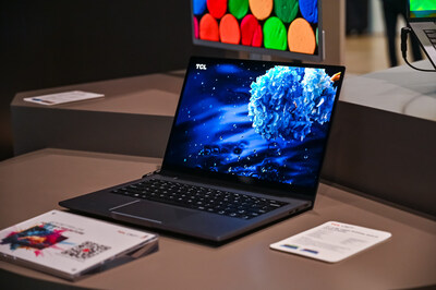 [TCL CSOT’s 14" 2.8K Hybrid OLED display] (PRNewsfoto/TCL China Star Optoelectronics Technology)