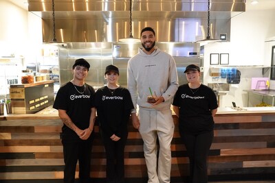 Jayson with the Everbowl Staff