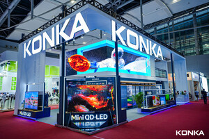 KONKA Showcases World's First 110'' 8K TV with Over 230,000 Backlight Zones at 136th Canton Fair