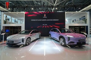 HONGQIs neue Elektromodelle EH7 und EHS7 begeistern auf dem Pariser Autosalon 2024