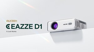 Aurzen EAZZE D1 Ranks No. 1 New Release Projector on Amazon in the US, Now Available on Amazon Europe