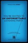 House of Sound Listening Party Invitation