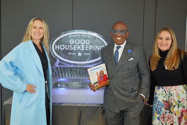 Good Housekeeping Editor-in-Chief Jane Francisco, TODAY Co-Host Al Roker and Good Housekeeping Institute Executive Director Lexie Sachs celebrate the 115th Anniversary of the Good Housekeeping Seal at Hearst Tower on October 8th, 2024.