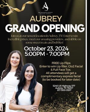 Premier Med Spa: The Aesthetics Society Announces Grand Opening in Aubrey, TX