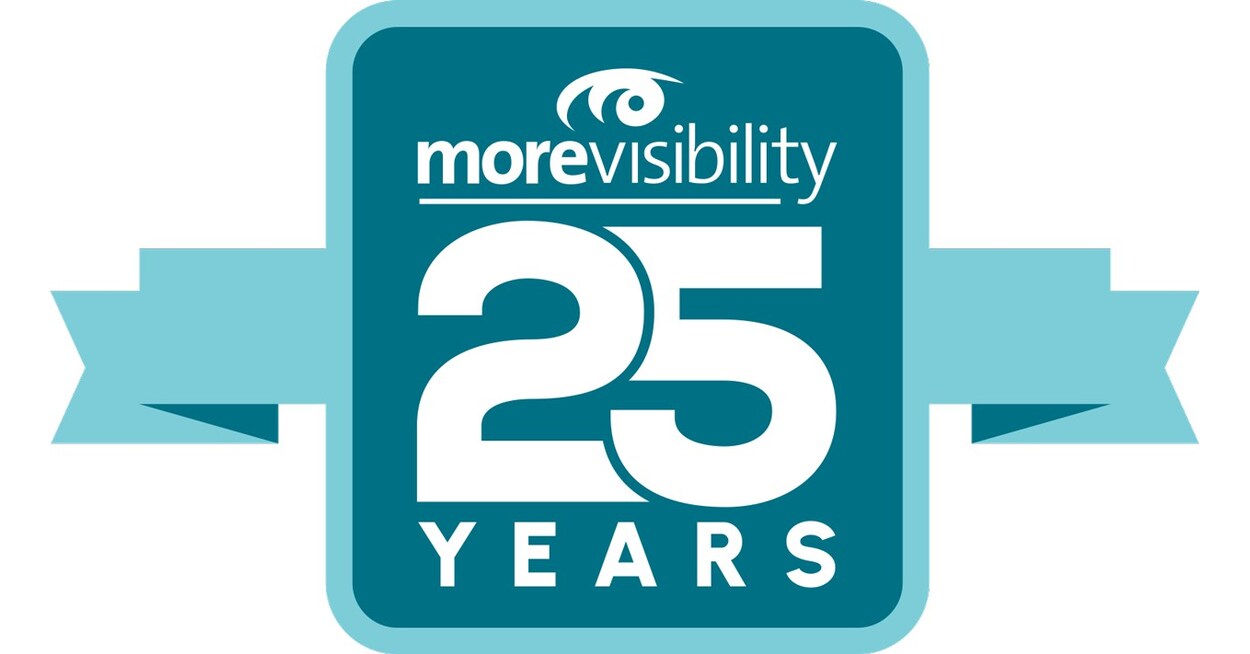 MoreVisibility Celebrates 25 Years and Unveils New Website