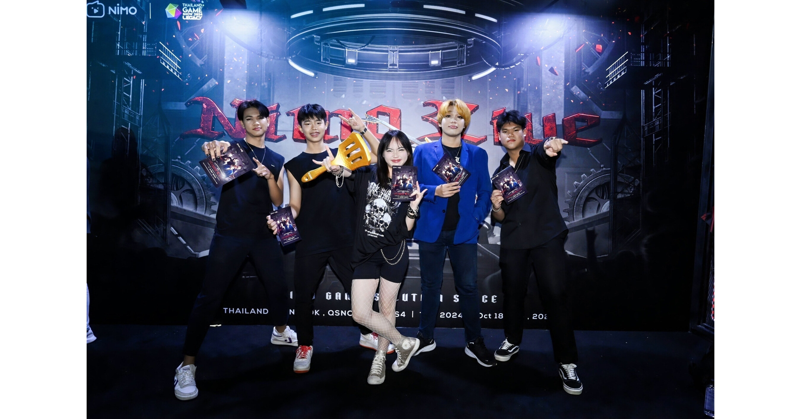  Debut of the Inaugural NIMO WAVE LIVE SHOW at Thailand Game Show 2024 Illustration 