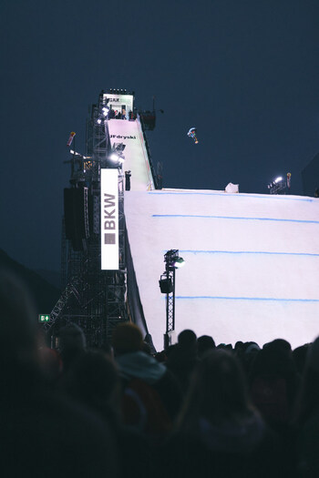 Monster Army's Rocco Jamieson Takes Second in Big Air Chur 2024 Snowboard Competition