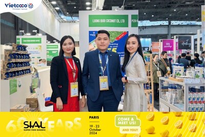 Luong Quoi Coconut brings Vietnam's National Brand to SIAL Paris 2024