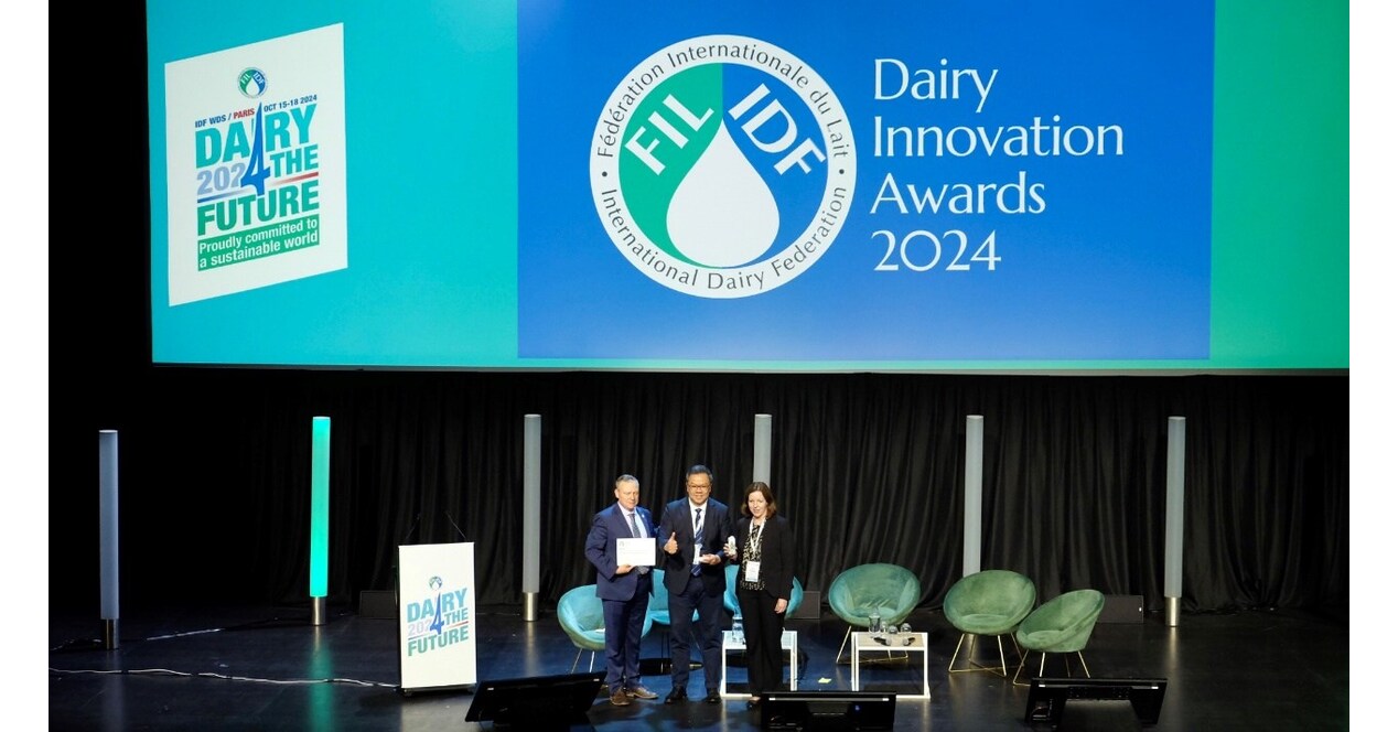 Yili Attends the IDF World Dairy Summit 2024, Winning IDF Dairy