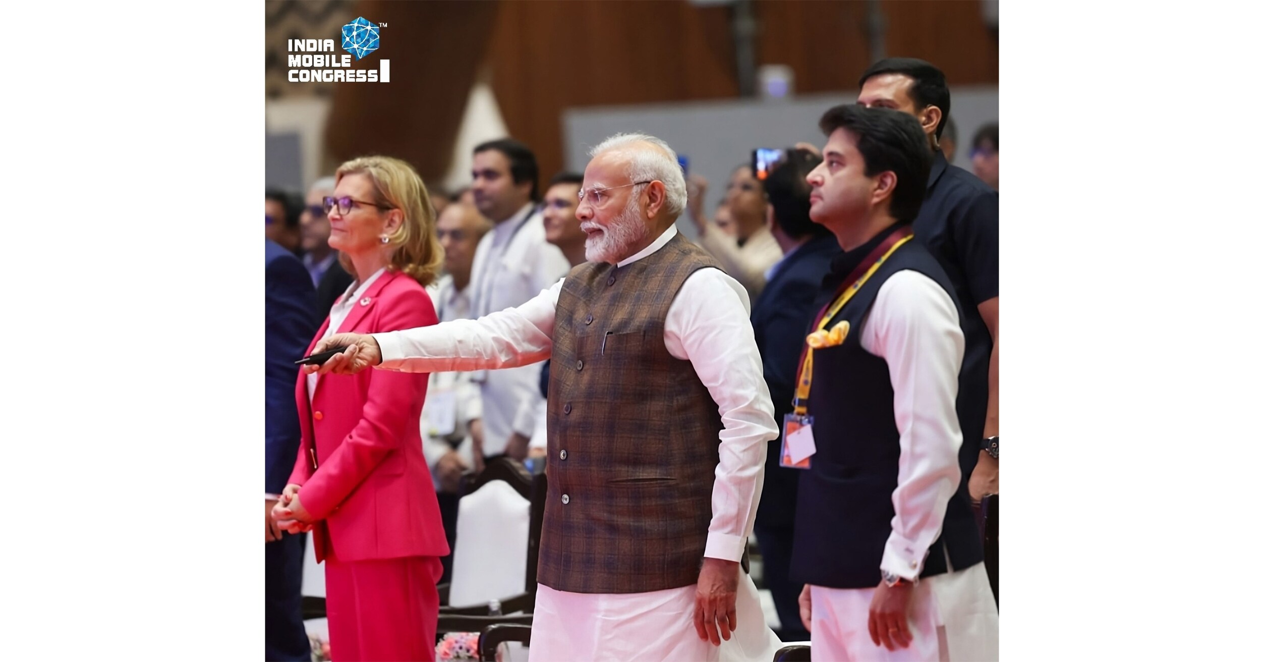 Prime Minister Narendra Modi calls for India's leadership in 6G, ethical AI and data privacy at India Mobile Congress 2024