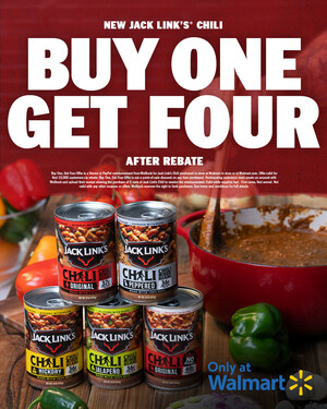 Jack Link's® Launches the WILDEST Buy One, Get Four Chili Promotion--Prepare for Flavor Overload!