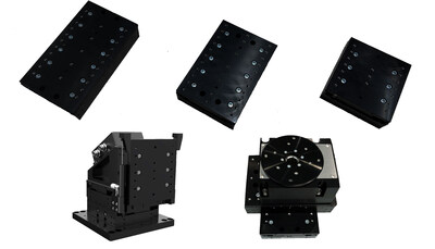 The V-571 ultra-high precision linear stage family features a body width of 95mm and is available in four travel ranges from 25mm to 100mm. Stages provide 0.1µm absolute calibrated position accuracy and both incremental and absolute encoders with 1nm resolution are available. An optional counterbalance and brake for XYZ applications as well as matching rotary stages are also offered.