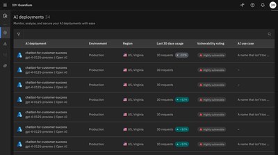 Learn more about IBM Guardium AI Security