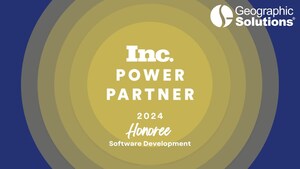 Inc. Names Geographic Solutions as a 2024 Power Partner Award Winner for Second Consecutive Year