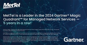 MetTel Named a Leader in the 2024 Gartner® Magic Quadrant™ for Managed Network Services for the Fifth Consecutive Year