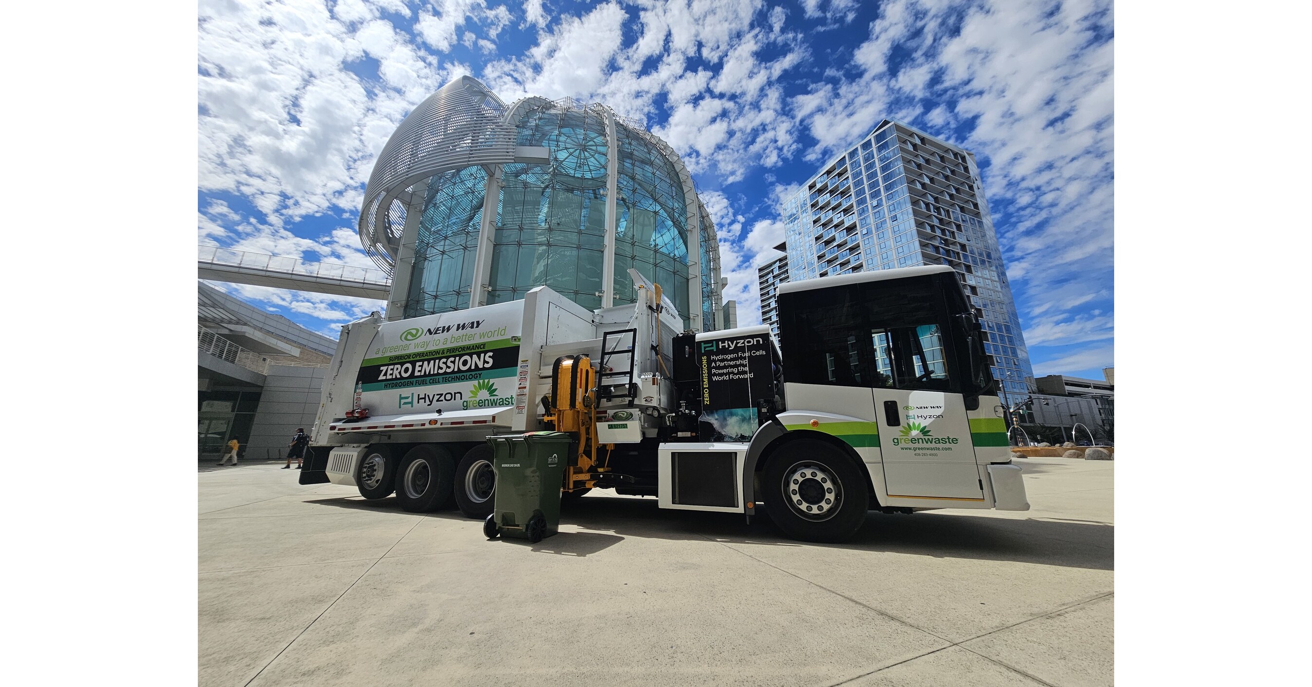 North America's First Hydrogen-Powered Refuse Collection Fleet Revolution