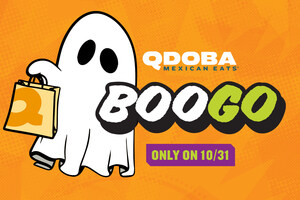 Get Ready for a Free Spooktacular Treat -- QDOBA Brings Back BOOGO This Halloween!