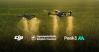 Peak3 and DJI Launch Innovative Insurance for Agriculture Drones to Boost Smart Agriculture