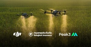 Peak3 and DJI Launch Innovative Insurance for Agriculture Drones to Boost Smart Agriculture