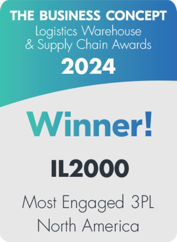 IL2000 wins 3PL of the Year, recognized for high engagement, which is powered by tech innovations and advanced TMS upgrades.