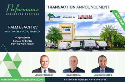 Performance Brokerage Services - Palm Beach RV - General RV Center