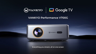 <div>VANKYO's First Google TV™ Projector Hits U.S. Brick-and-Mortar Retail Stores</div>