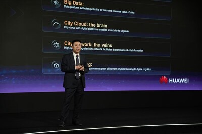 Hank Chen, R&D President of Government Public Services Digitalization BU, Huawei