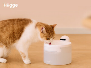 Hiigge Unveils the Snowball Pet Fountain: The First Cordless Remote Control Pet Fountain for Your Furry Friend