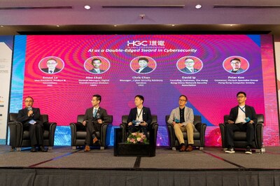 Ernest Lo, Vice President - Product& Innovations at HGC as the moderator for the panel discussion titled “AI as a Dobul-Edged Sword in Cybersecurity.”