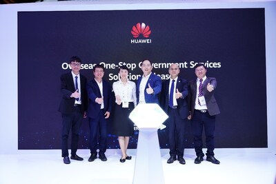 Huawei released the National One-Stop Public Services Solution with partners (PRNewsfoto/HUAWEI)