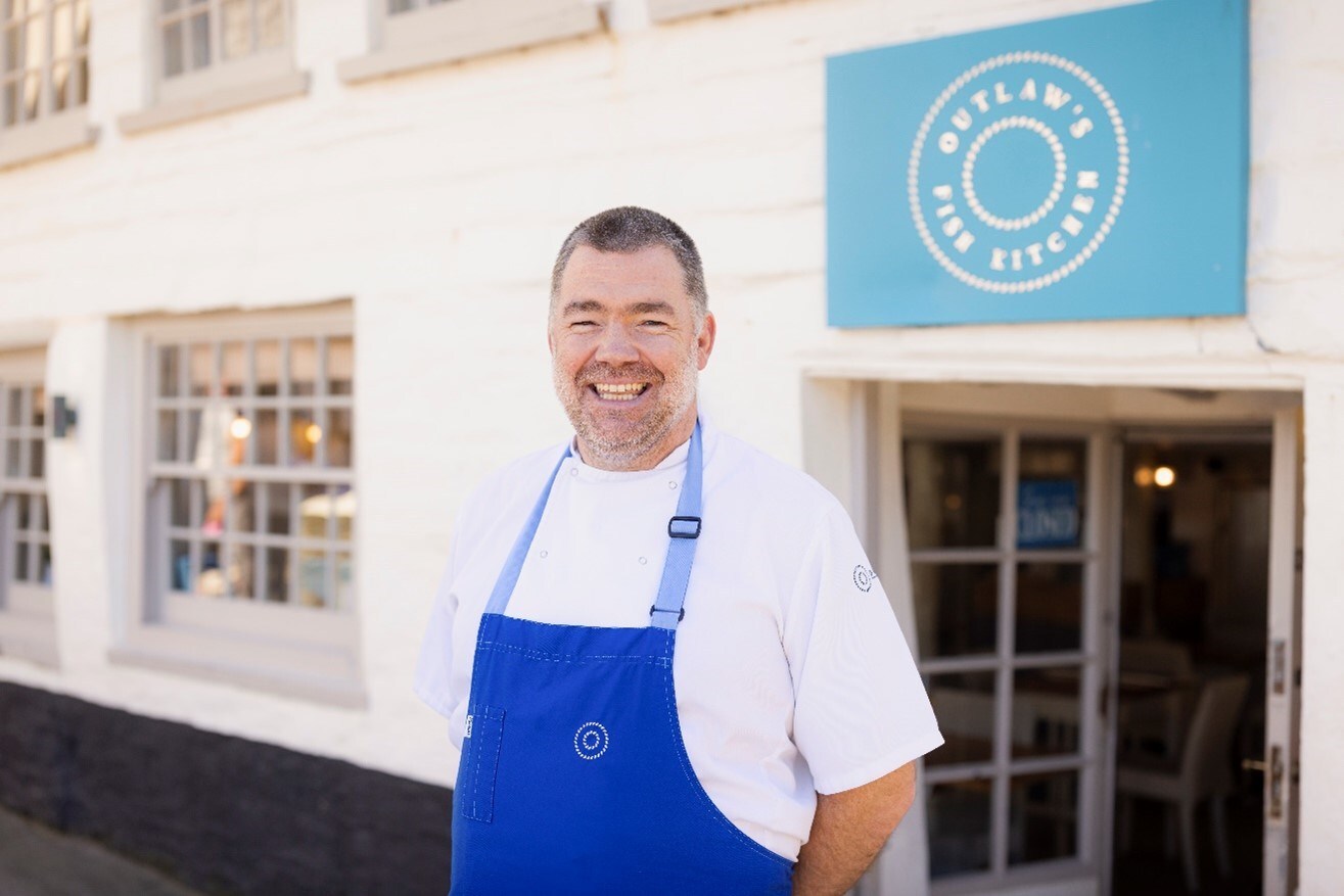 Cunard Partners with Michelin-Starred Chef Nathan Outlaw to Debut Outlaw's Fish Kitchen on Queen Victoria for Mediterranean Voyages (Image at LateCruiseNews.com - October 2024